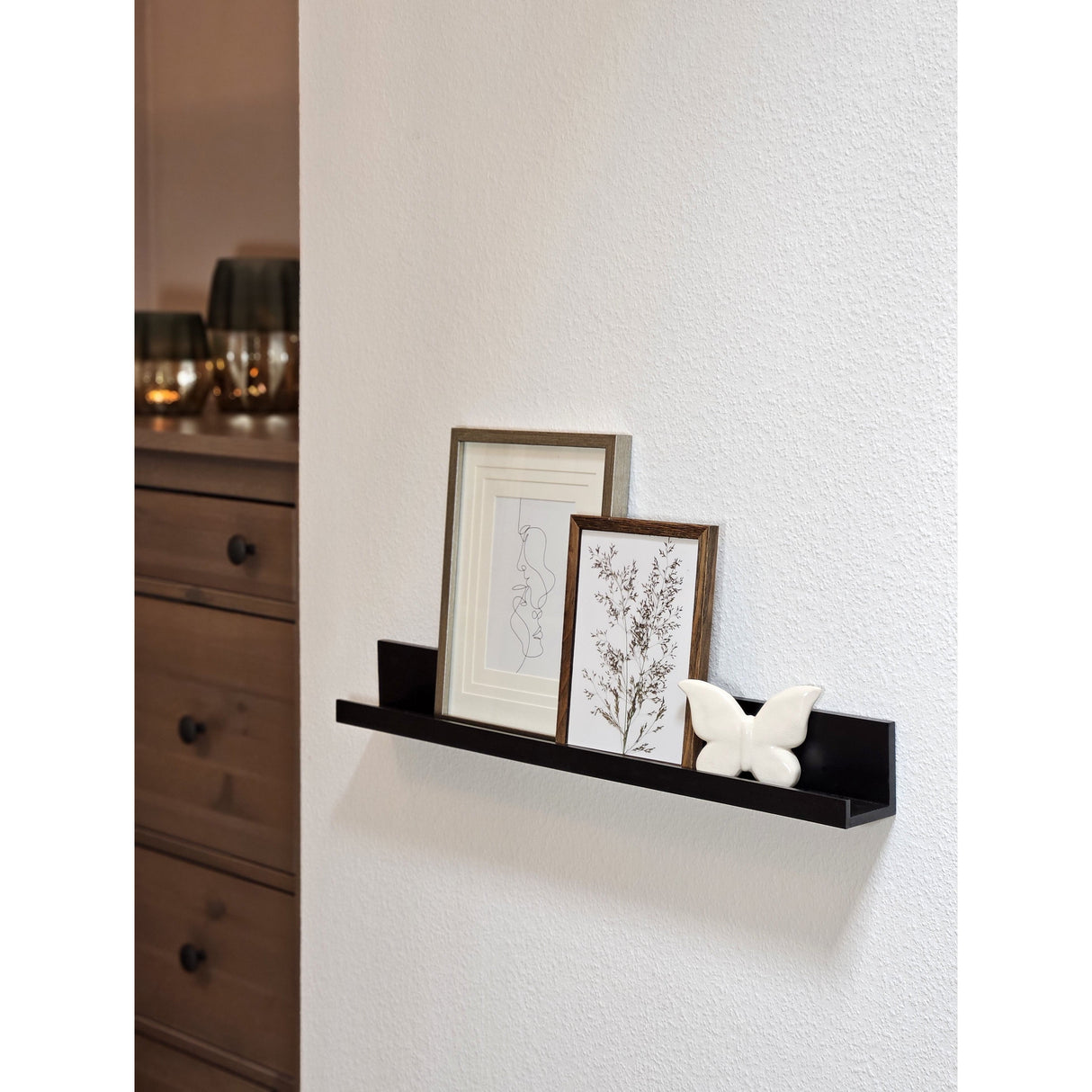 Photo ledge Picture ledge Floating shelf Wooden shelf Wall shelf Bookshelf Wall board