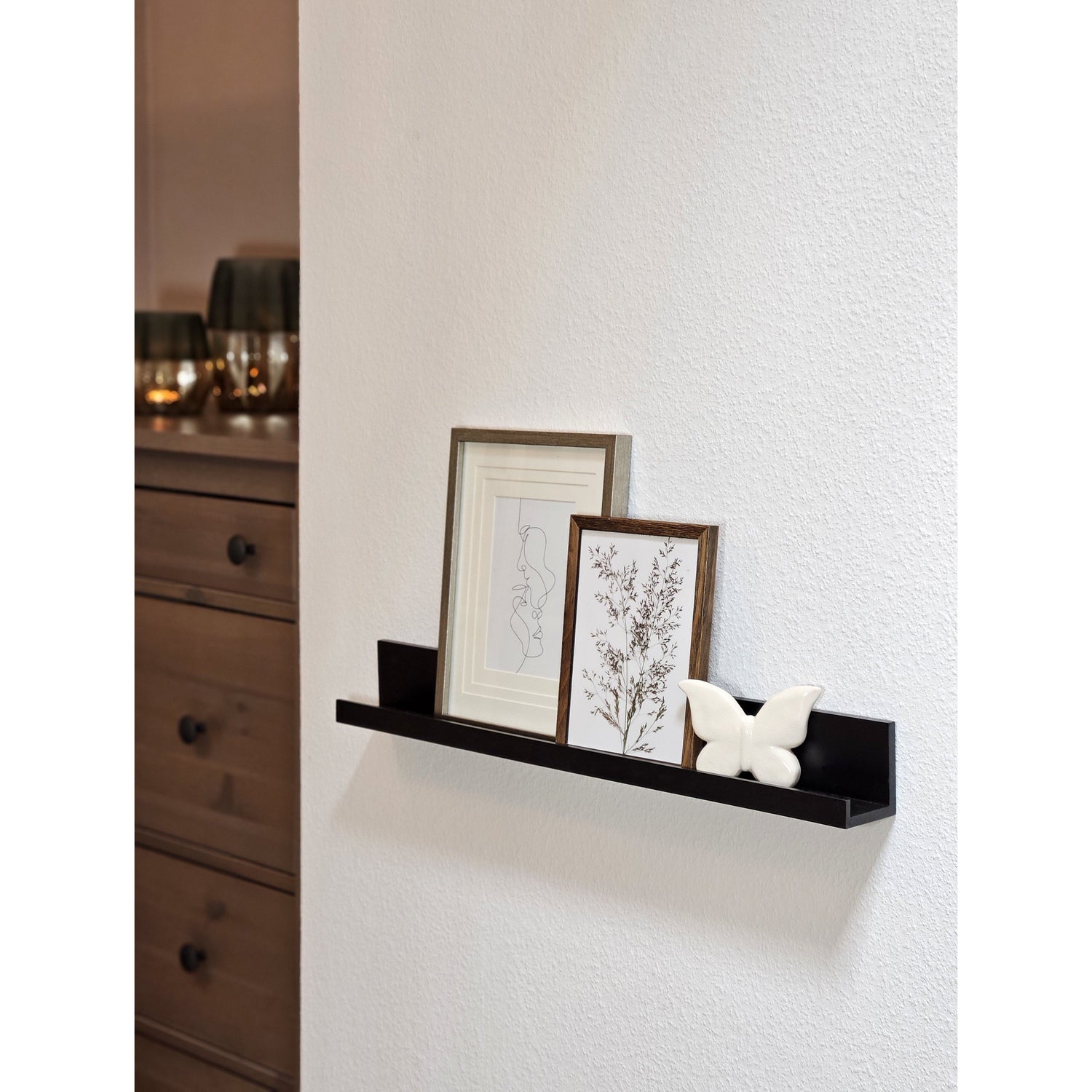 Photo ledge Picture ledge Floating shelf Wooden shelf Wall shelf Bookshelf Wall board