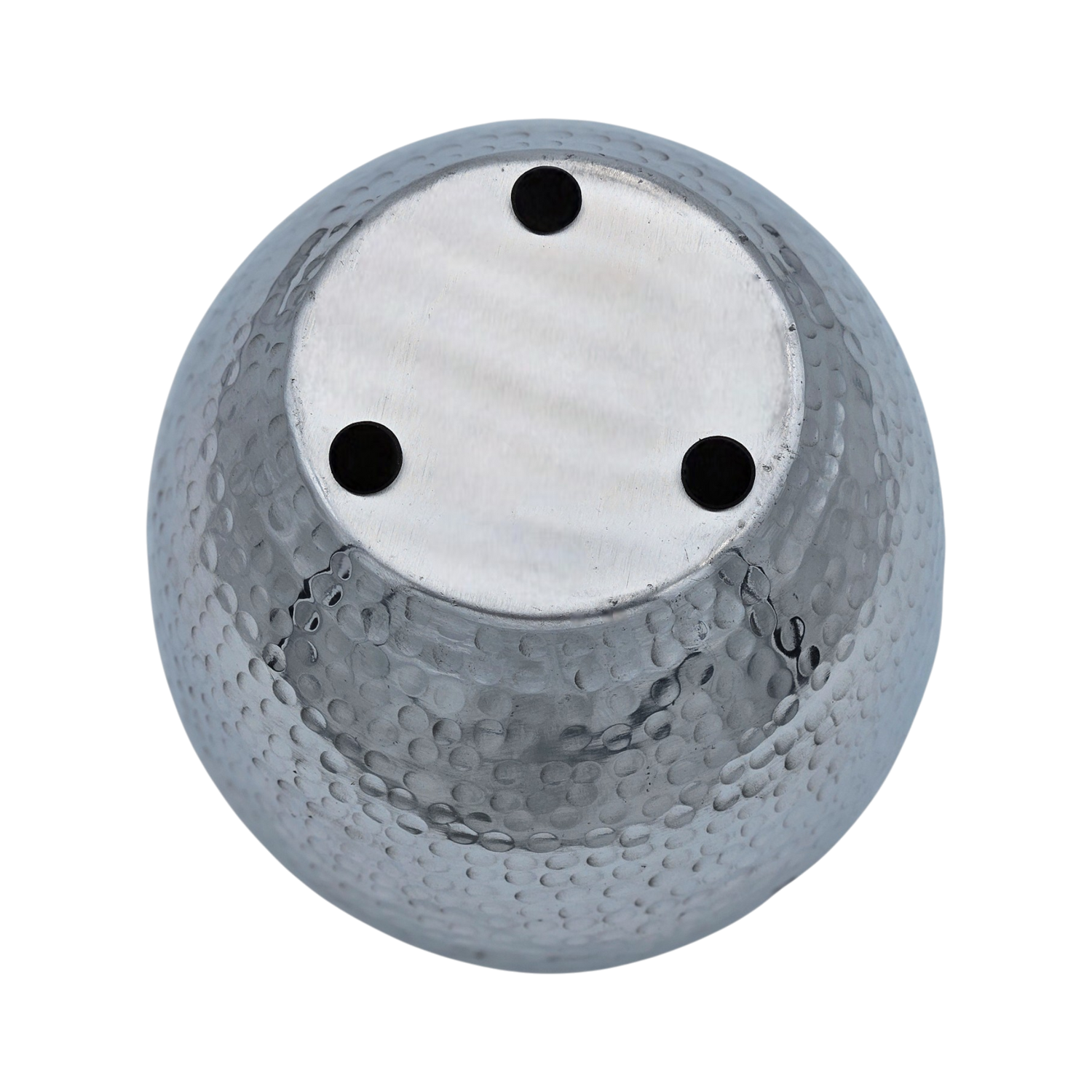 Übertopf Blumentopfe Silber Pflanztopf Deko 2er Set glänzend rund