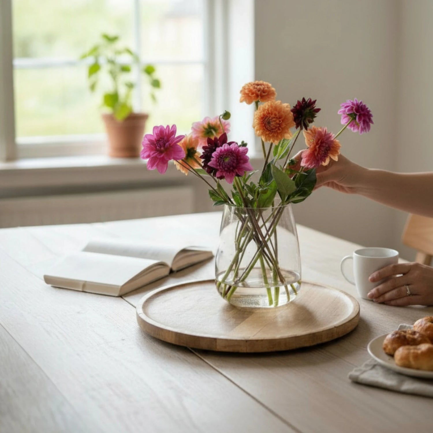 Teller Holzteller Mango Dekoteller Tischdeko Mangoholz Deko Schale Holz Ø 38 cm