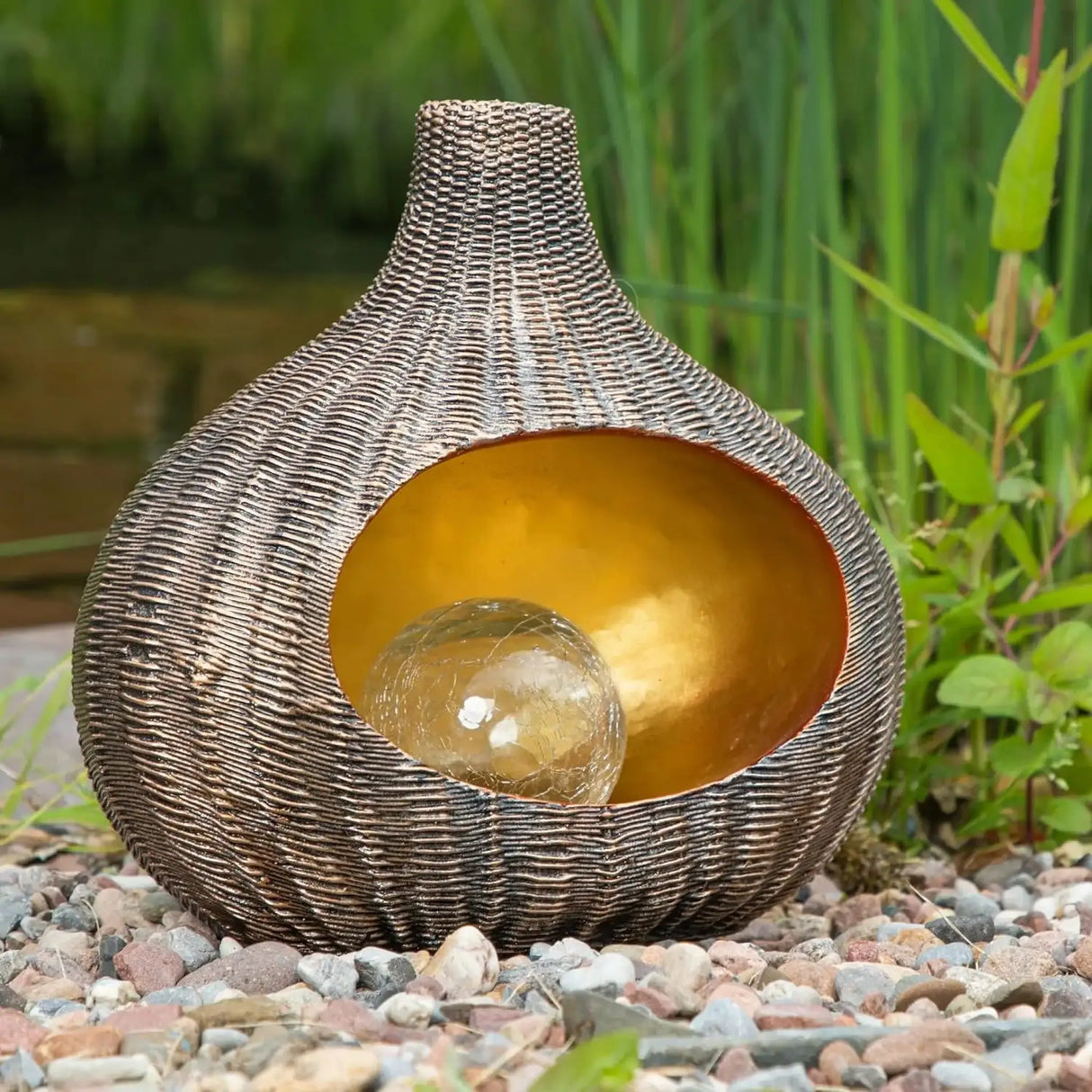 Solarleuchte MALI Solarlampe warmweiß Garten Balkon Laterne - Solarleuchte