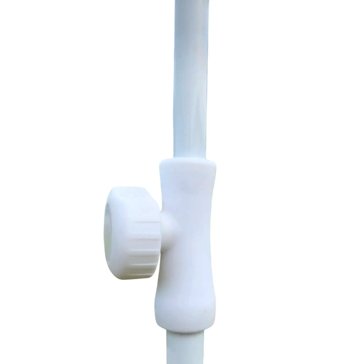 Sonnenschirm mit Fransen 155 cm Mediterran Koralle neigbar UV Schutz 30+ Tragetasche - Sonnenschirm