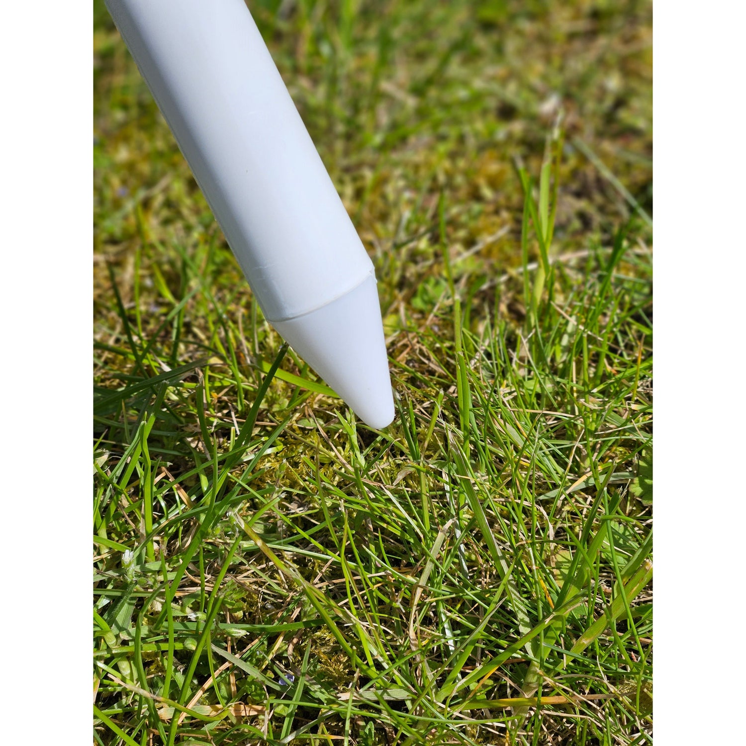 Parasol beach umbrella balcony umbrella UV protection 50+ blue yellow 155 cm colorful