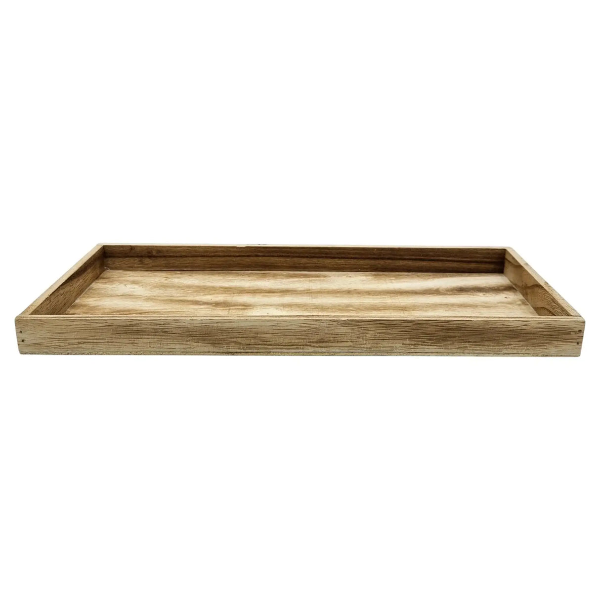 Tablett Holz 3er Set Dekotablett 30-60 cm Holztablett Serviertablett Basteln - Dekotablett