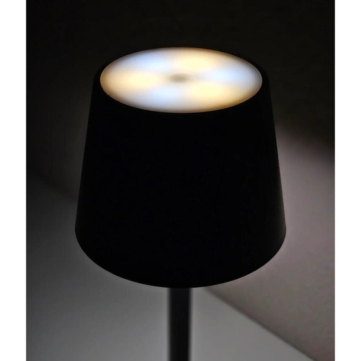 Tischleuchte Lampe Leuchte LED weiß schwarz Batterie Leselampe Nachttischlampe - Leuchte Touch