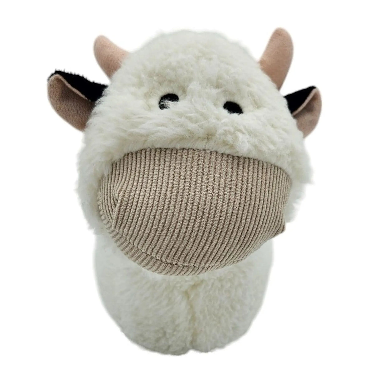Türstopper Türsack Schaf Kuh Hund Türpuffer für Boden Stoff und Sand weiß beige - Türstopper