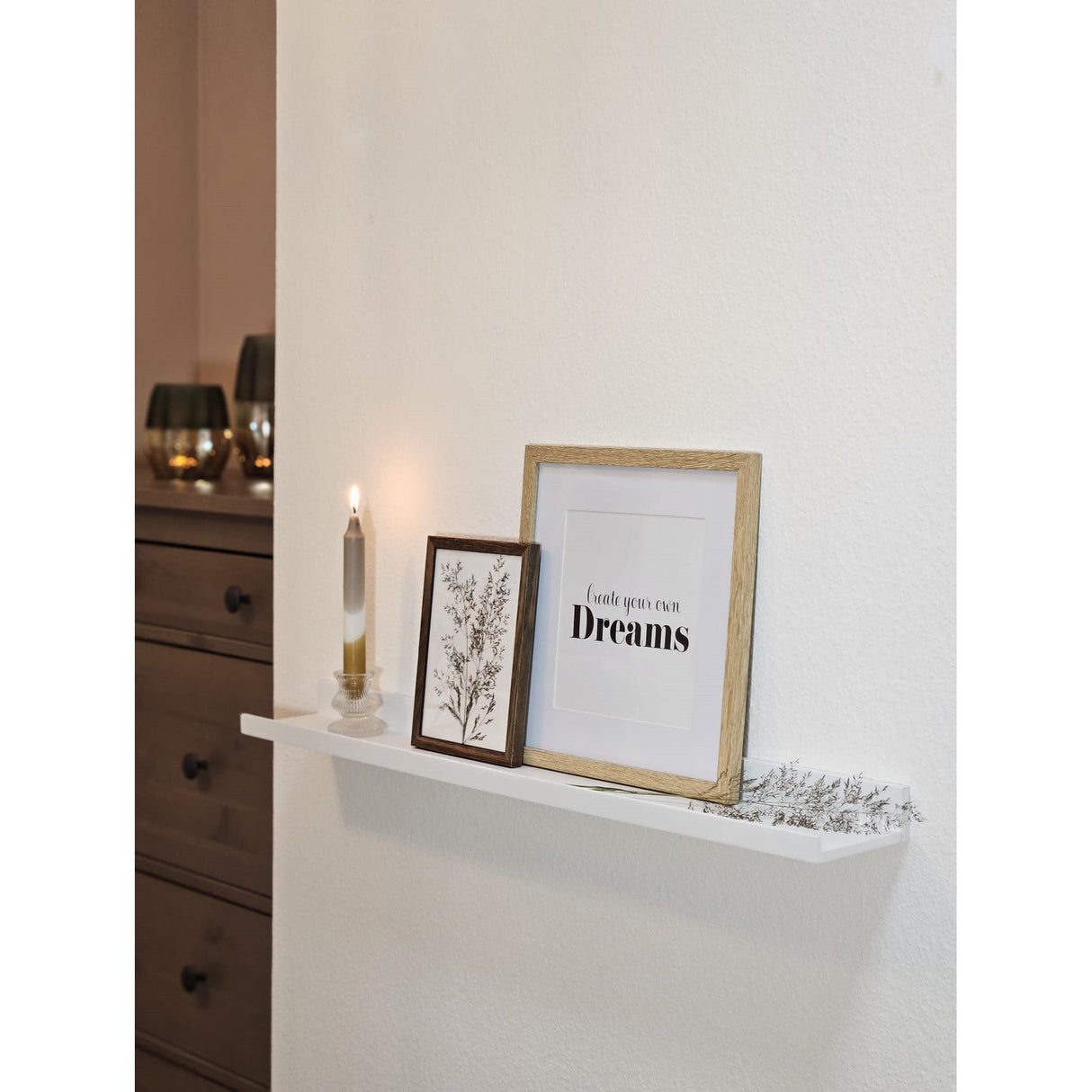 Photo ledge Picture ledge Floating shelf Wooden shelf Wall shelf Bookshelf Wall board