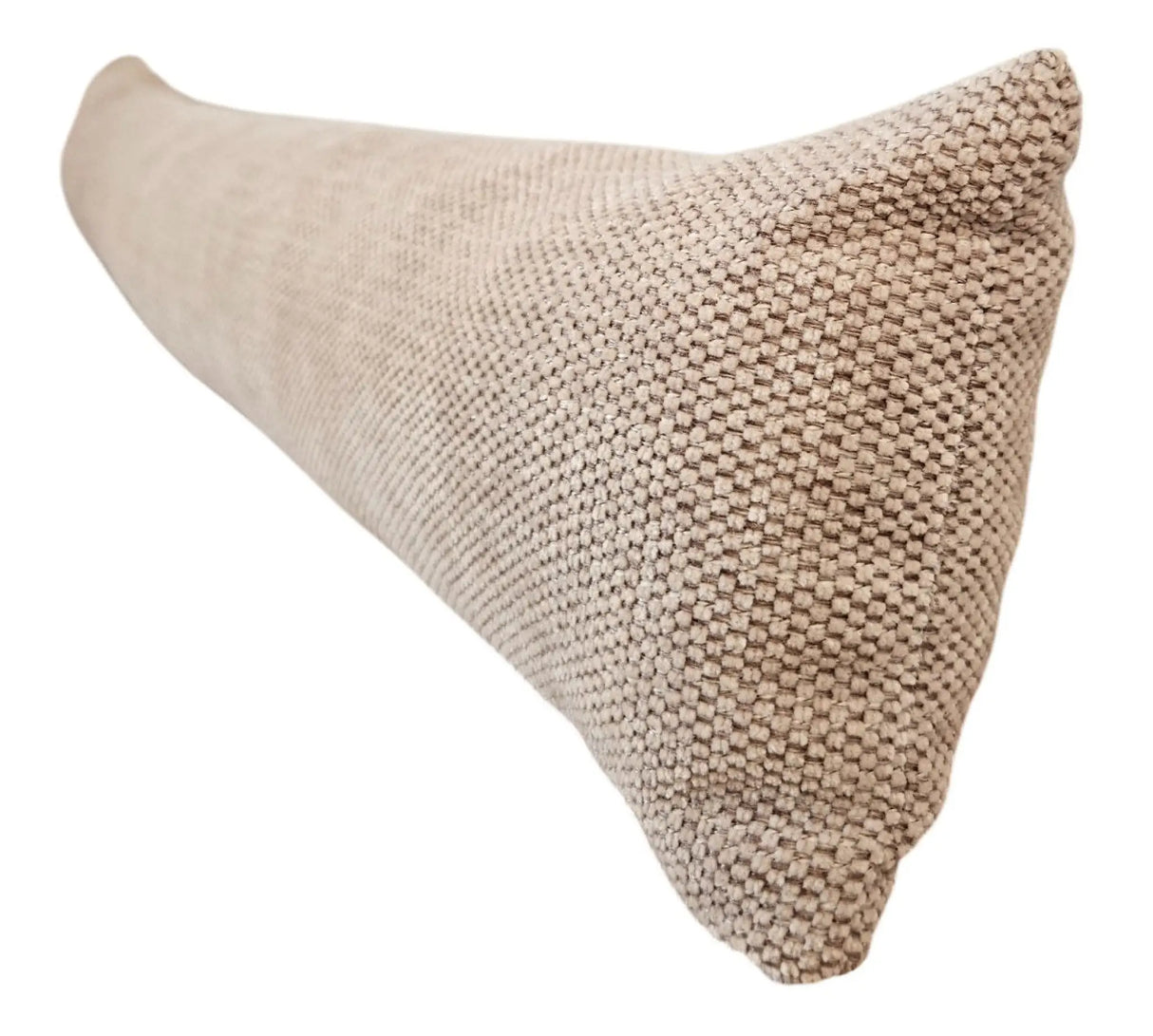 Zugluftstopper Türdichtung Türwindstopper Türen und Fenster Stoff grau creme beige 90 cm - Zugluftstopper