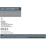 Lichterkette warmweiß 768 LED Timer Gartenbeleuchtung innen & außen