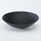 Feuerschale Ø 47 cm Feuerkorb Eisen Metall schwarz Schale Feuer Feuerstelle