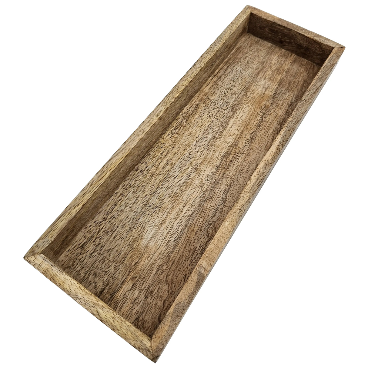 Tray mango wood decorative tray wooden tray wooden table decoration serving tray 34x12 cm