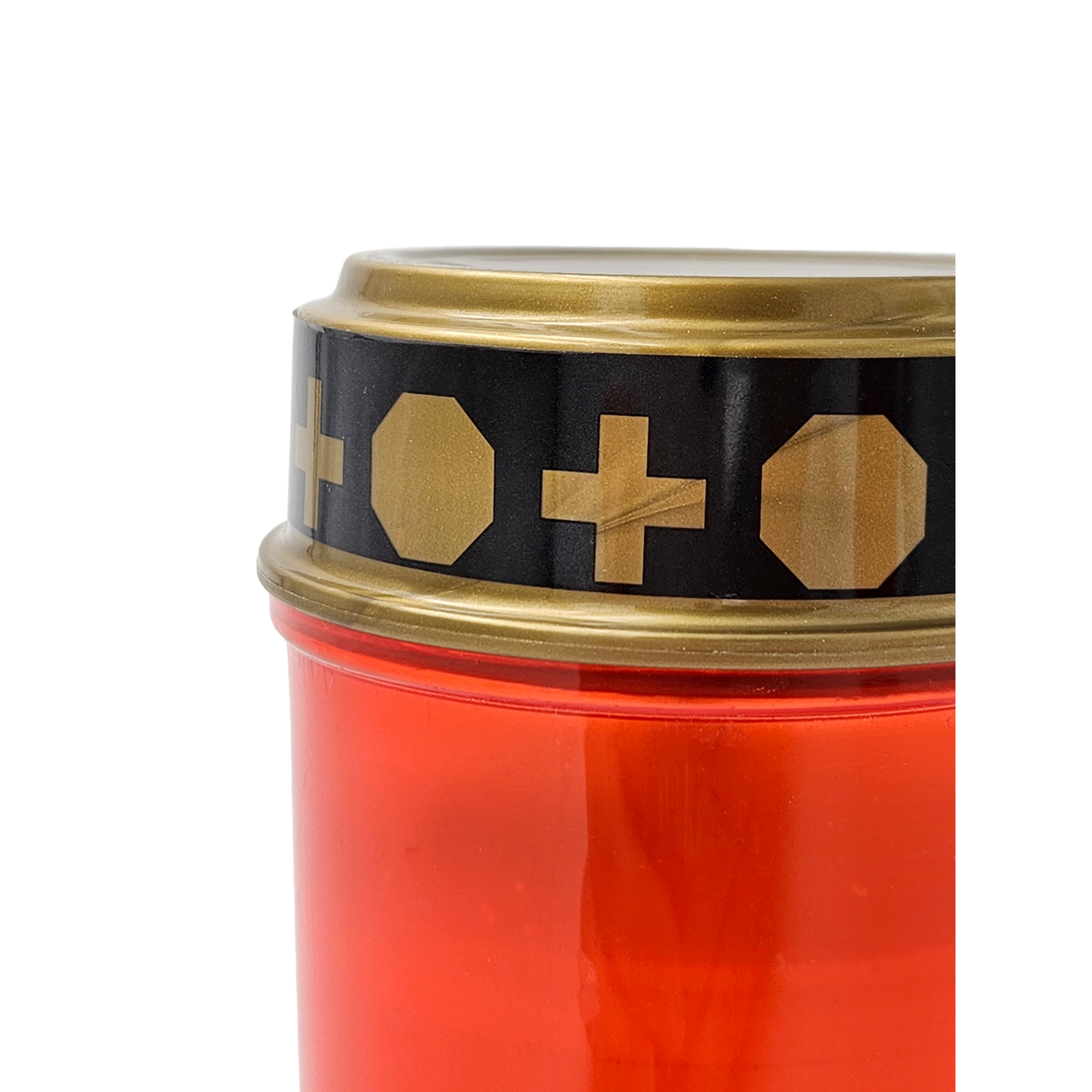 Grabkerzen LED Grablichter Grablicht Grabkerze Friedhofskerze Batterie rot gold