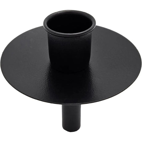 4 STÜCK Kerzenhalter für Flaschen Metall schwarz Kerze Flasche Stabkerzenhalter - Kerzenhalter