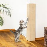 Scratching board scratching mat for wall 80x28 cm corner scratching board scratching post cats cat sisal