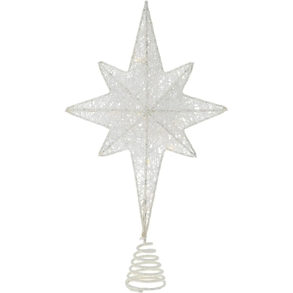 Tannenbaumspitze weiß LED Weihnachtbeleuchtung Tannenbaumbeleuchtung