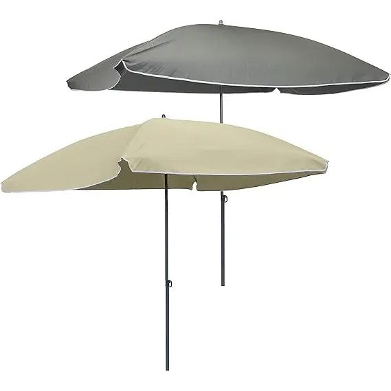 Sonnenschirm Rechteckschirm 200x150 cm beige UV 50+ Balkonschirm