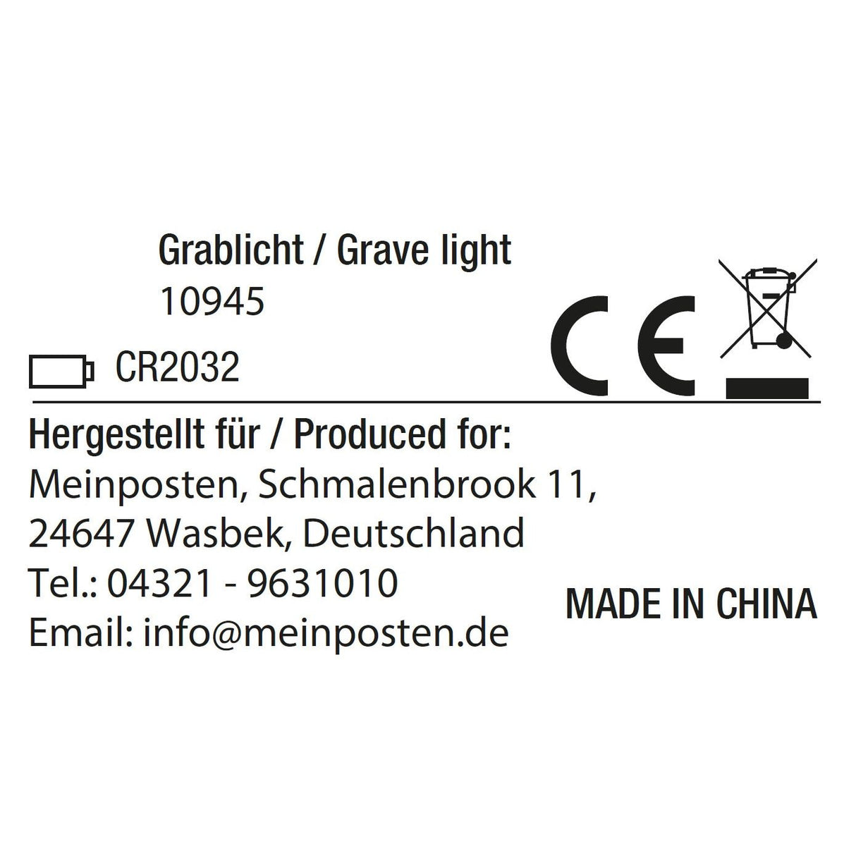 Grabkerzen LED Grablichter Grablicht Grabkerze Friedhofskerze Batterie rot gold