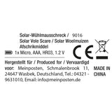 2x Maulwurfschreck Wühlmausabwehr Solar 600m²