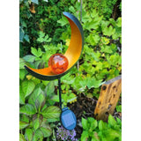 Solarleuchte SKY Solar Solarlampe schwarz Metall Höhe 90 cm Mond