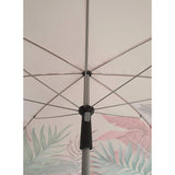 Sonnenschirm Strandschirm UV-Schutz 40+ Schirm Balkonschirm Ø 175 cm rosa