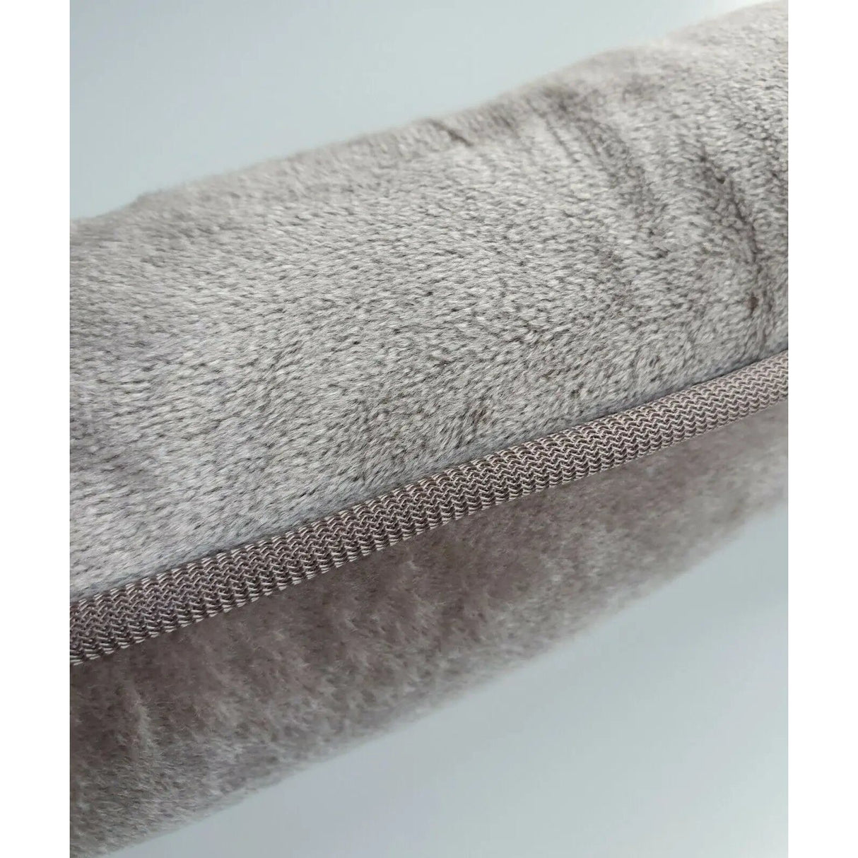 Draft stopper Wind stopper Door wind stopper Draught excluder Microfiber 90 cm Light Grey