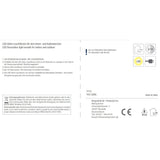 Kranz LED Timer Weihnachtskranz Türkranz Weihnachtsdeko warmweiß in&outdoor 38cm