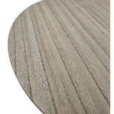 Beistelltisch Couchtisch rund Holz Metall Tisch Nachttisch Holztisch 40cm B-WARE