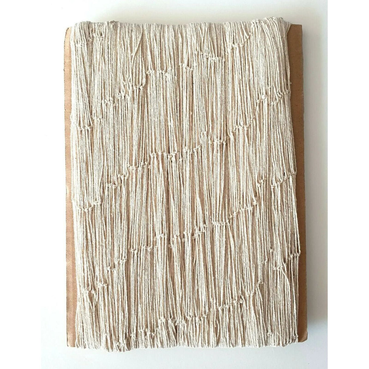 Decorative net fishing net maritime 1x2 m white natural cotton decorative net 100x200 cm