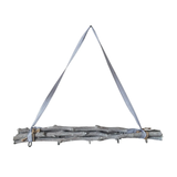 Decorative branches gray 50 cm branches wooden window hanger with 5 hooks shabby decoration country house
