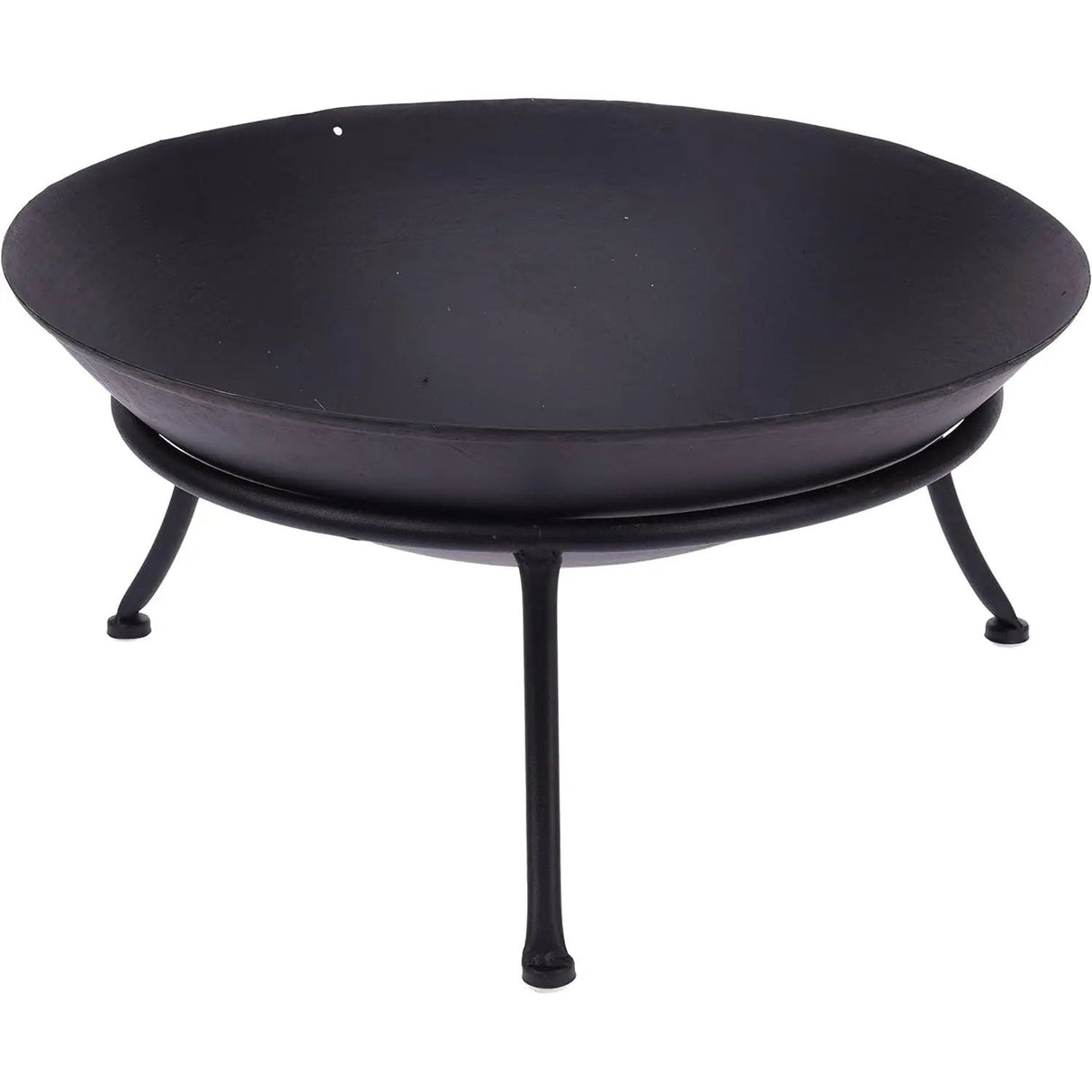 Feuerschale Ø 47 cm Feuerkorb Eisen Metall schwarz Schale Feuer Feuerstelle