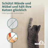Scratching board scratching mat for wall 80x28 cm corner scratching board scratching post cats cat sisal