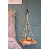 Hook ceiling hook hanging hook decorative hook rope metal suspension length 110 cm 