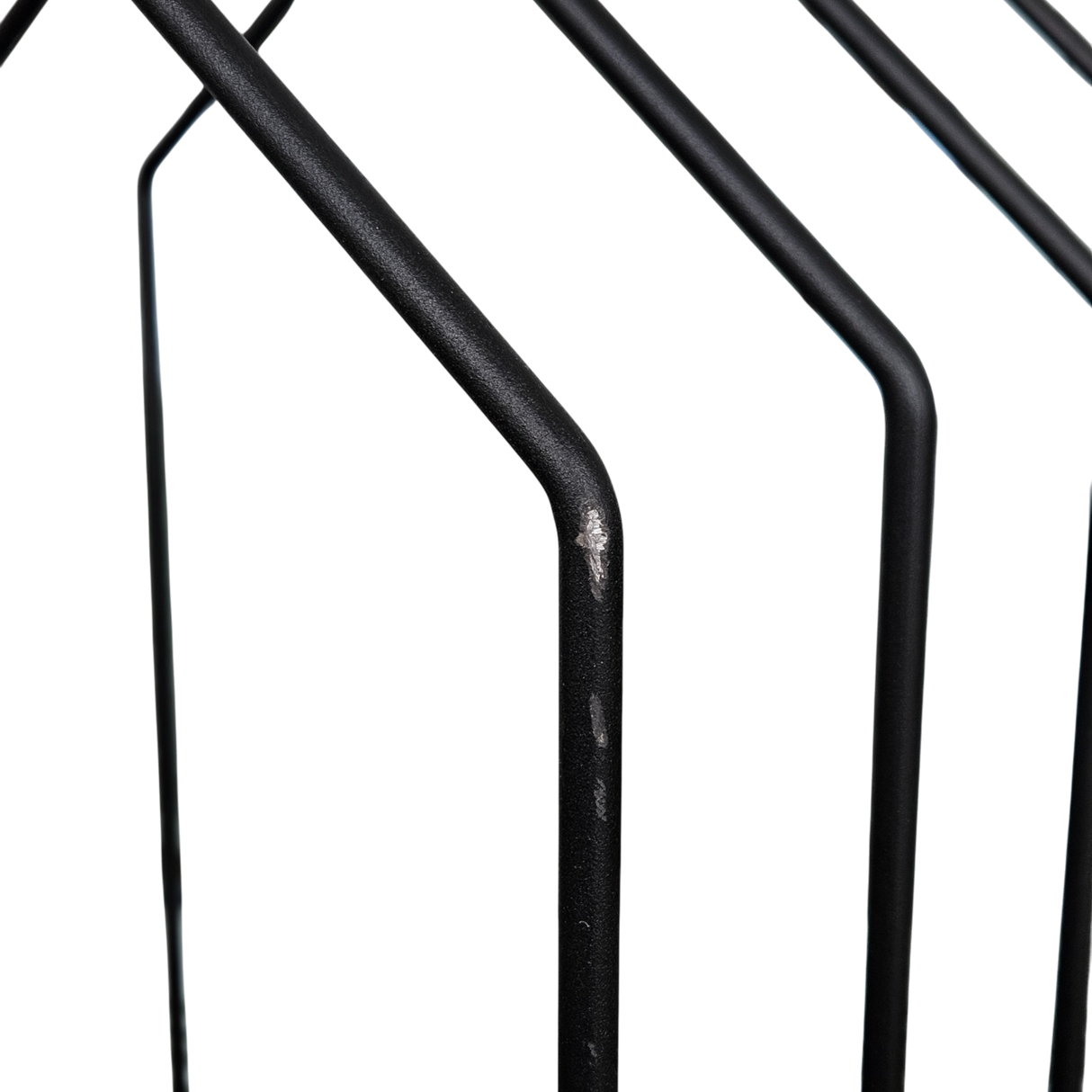 Kaminholzregal Kaminregal Holzregal schwarz Haus Massiv Metall schwarz 79x39x30 - Kaminholzregal