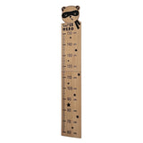 Messlatte Kinder Holz 60-150 cm Größenmesser Jungen und Mädchen Pandabär Tiger Zebra