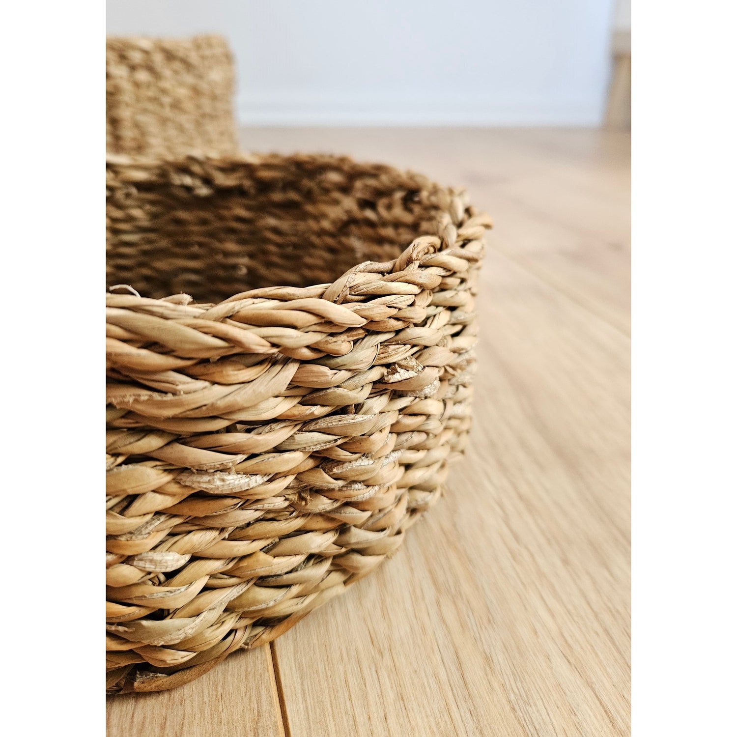 3 baskets round basket seagrass storage basket decorative basket natural brown round basket