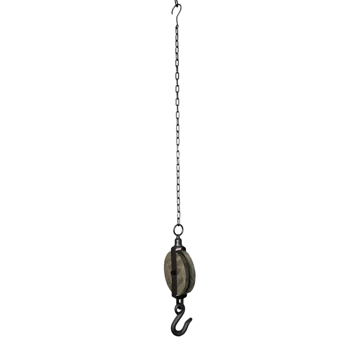 Cable winch ceiling hook hanging hook hook wood metal suspension length 1 meter