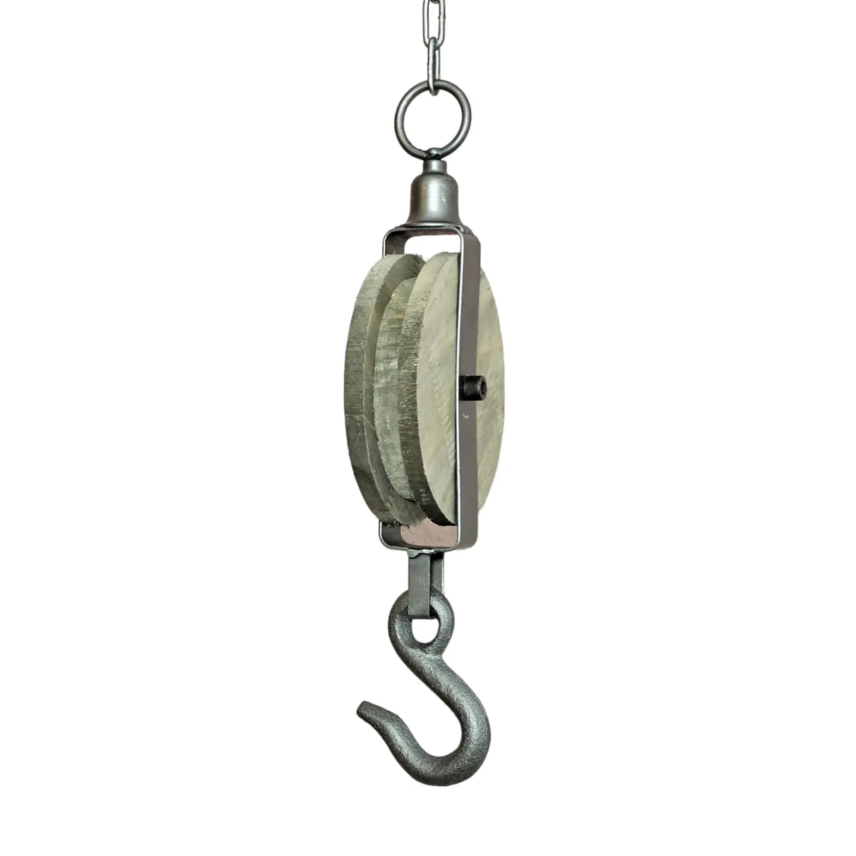 Cable winch ceiling hook hanging hook hook wood metal suspension length 1 meter