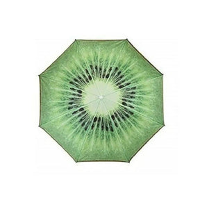 Sonnenschirm Ø 150 cm Strandschirm knickbar Schirm Balkonschirm Gartenschirm Kiwi - Sonnenschirm