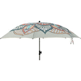 Sonnenschirm Strandschirm Marrakesch grau UV 50+ Knickbar 180 cm inkl. Schutzhülle