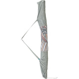 Sonnenschirm Strandschirm Marrakesch grau UV 50+ Knickbar 180 cm inkl. Schutzhülle