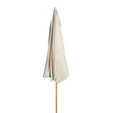 Sonnenschirm Strandschirm Balkonschirm grün creme braun 160 cm UV Schutz 30+