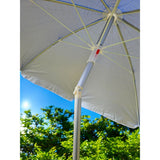 Sonnenschirm Strandschirm Strand Reise Stabil UV Schutz UPF 50+ blau 170 cm
