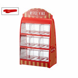 Candy dispenser retro red snack dispenser dispenser 25 cm storage