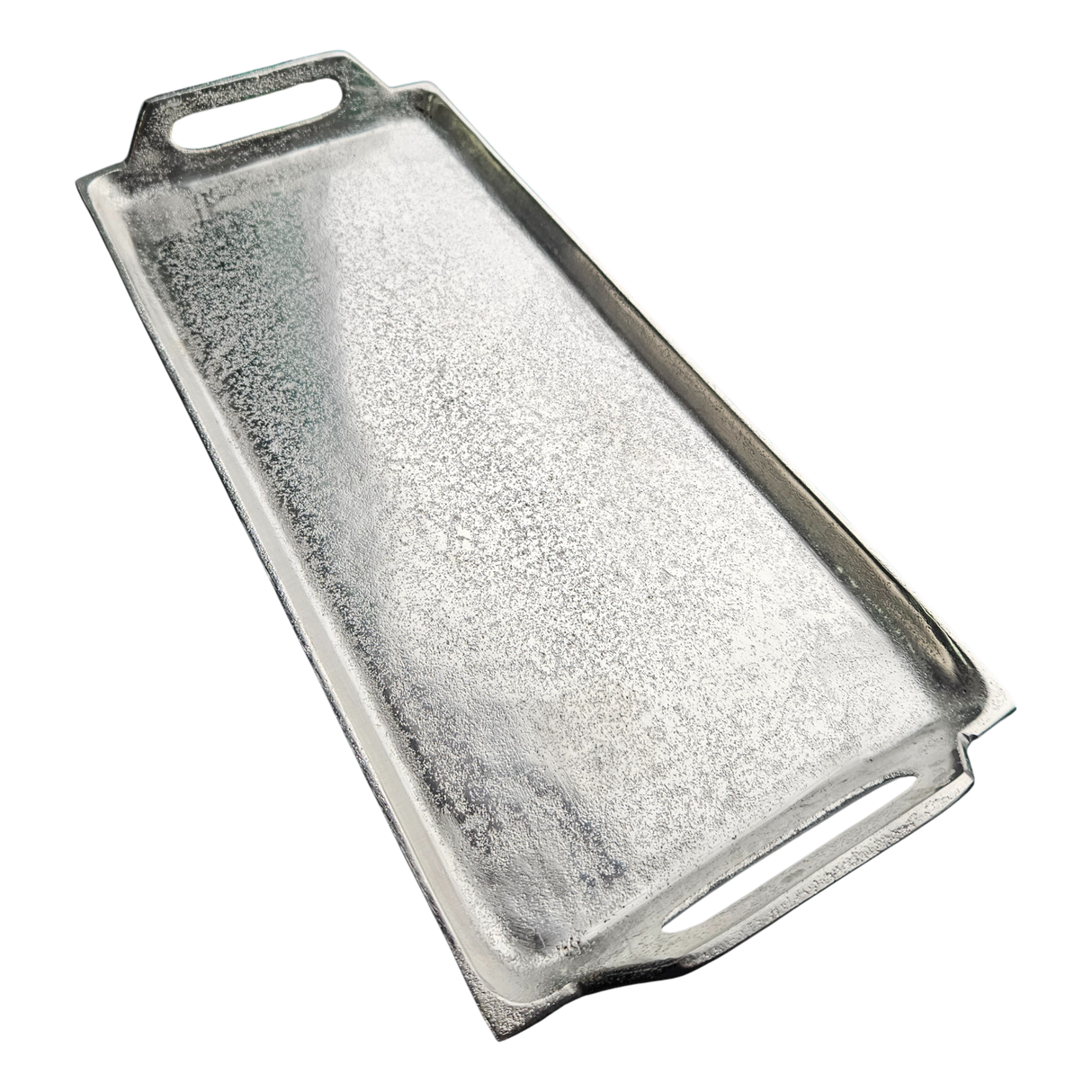 Servierplatte silber