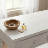 Dekoschale 2er Set Teakschale Aufbewahrung rund 15 cm Wurzelholz Massiv