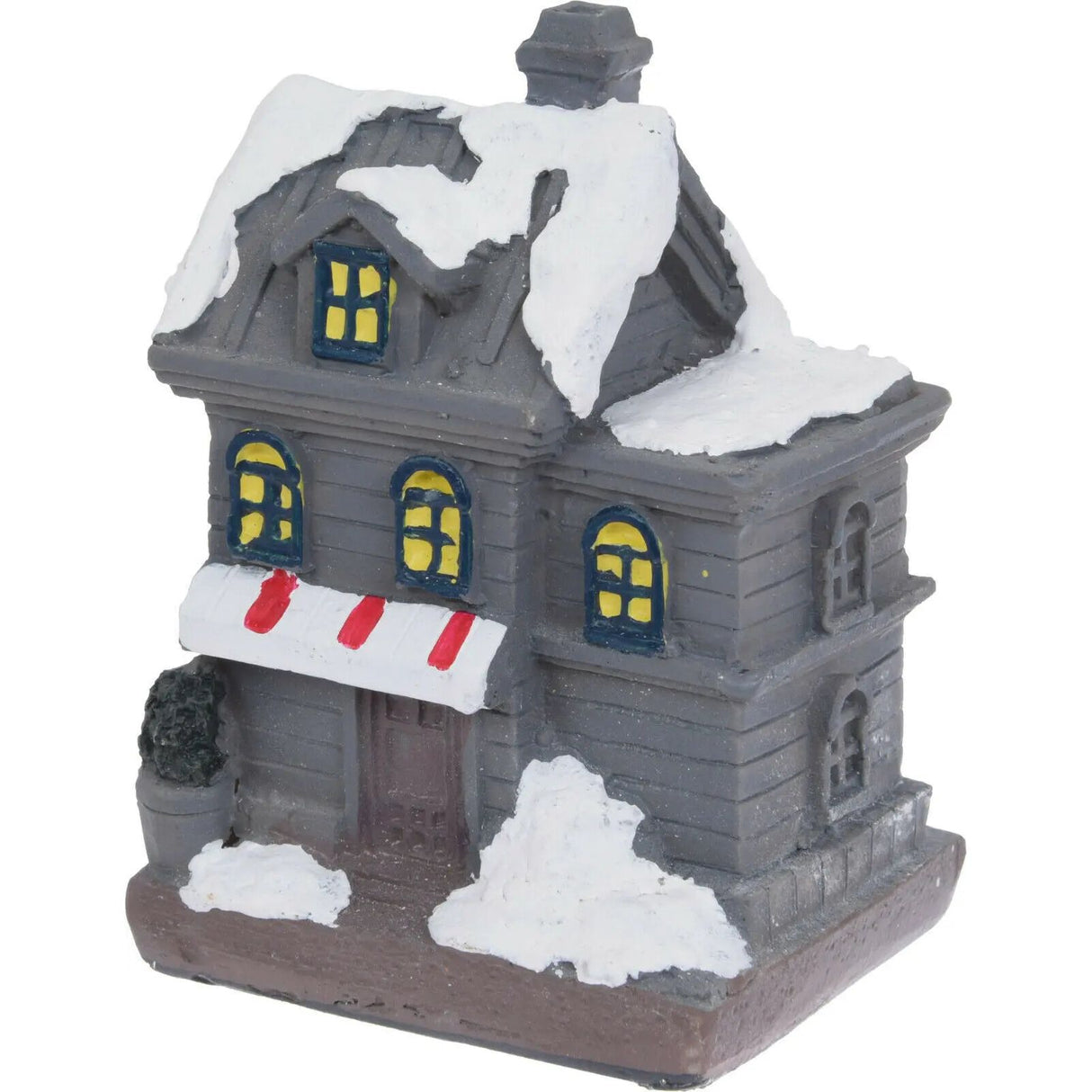 Weihnachtsstadt LED warmweiß Weihnachtsdeko Stadt Dorf Weihnachtsdorf 10 tlg.