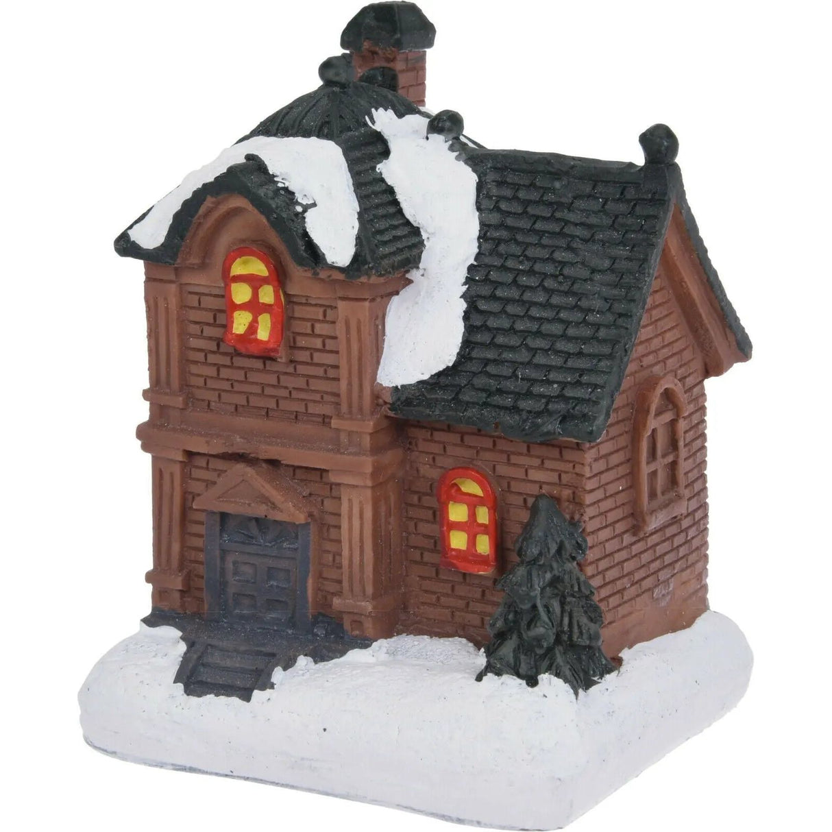 Weihnachtsstadt LED warmweiß Weihnachtsdeko Stadt Dorf Weihnachtsdorf 10 tlg.