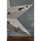 Christbaumspitze 35cm Baumspitze Weihnachten Metall Glitzer LED Stern B-WARE