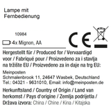Hängelampe LED Braun Seil Macrame Hängeleuchte Timer Fernbedienung  Ø15cm Lampe