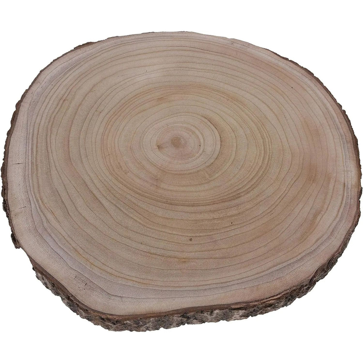 Large decorative board wood wooden board tree disc table decoration tray decoration Ø 45-50 cm